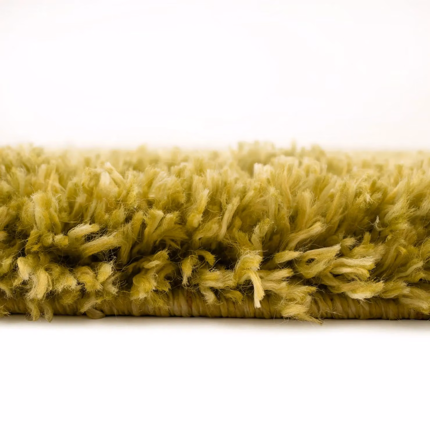 Kukoon Soft Fluffy Thick Pile Shaggy Area Rug in Green, W/D/H: 60 x 240 cm – 3