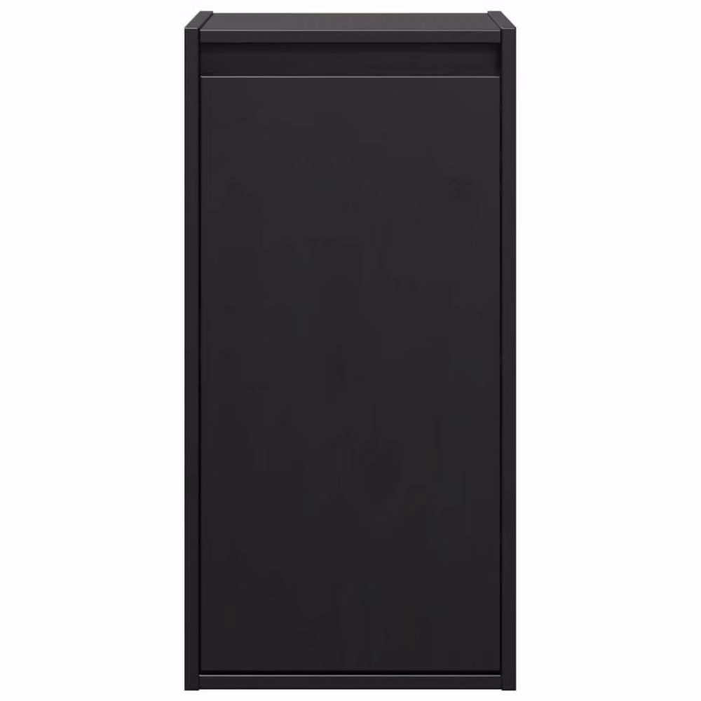Berkfield Home Black Solid Wood Pine Wall Cabinets, 2 Pack, W/D/H: 30 x 30 x 60 cm – 4
