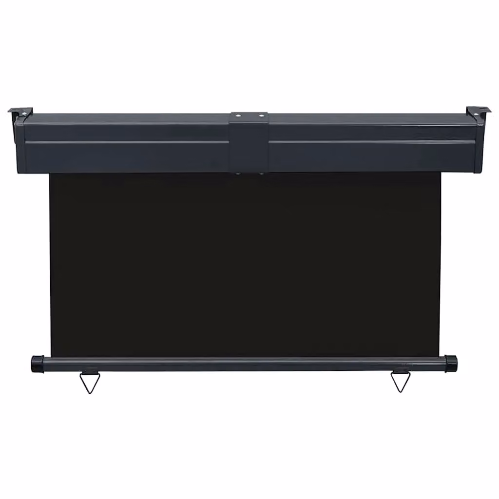 Berkfield Home Balcony Side Awning in Black, W/H: 125 x 250 cm – 2