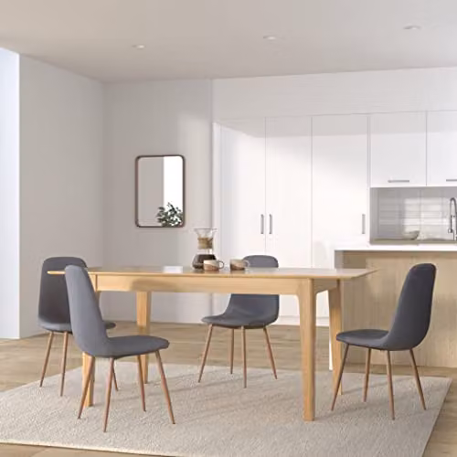 Julian Bowen Cotswold Rectangular Extending Dining Table in Brown Oak, H78 x W180 x D90 cm – 2