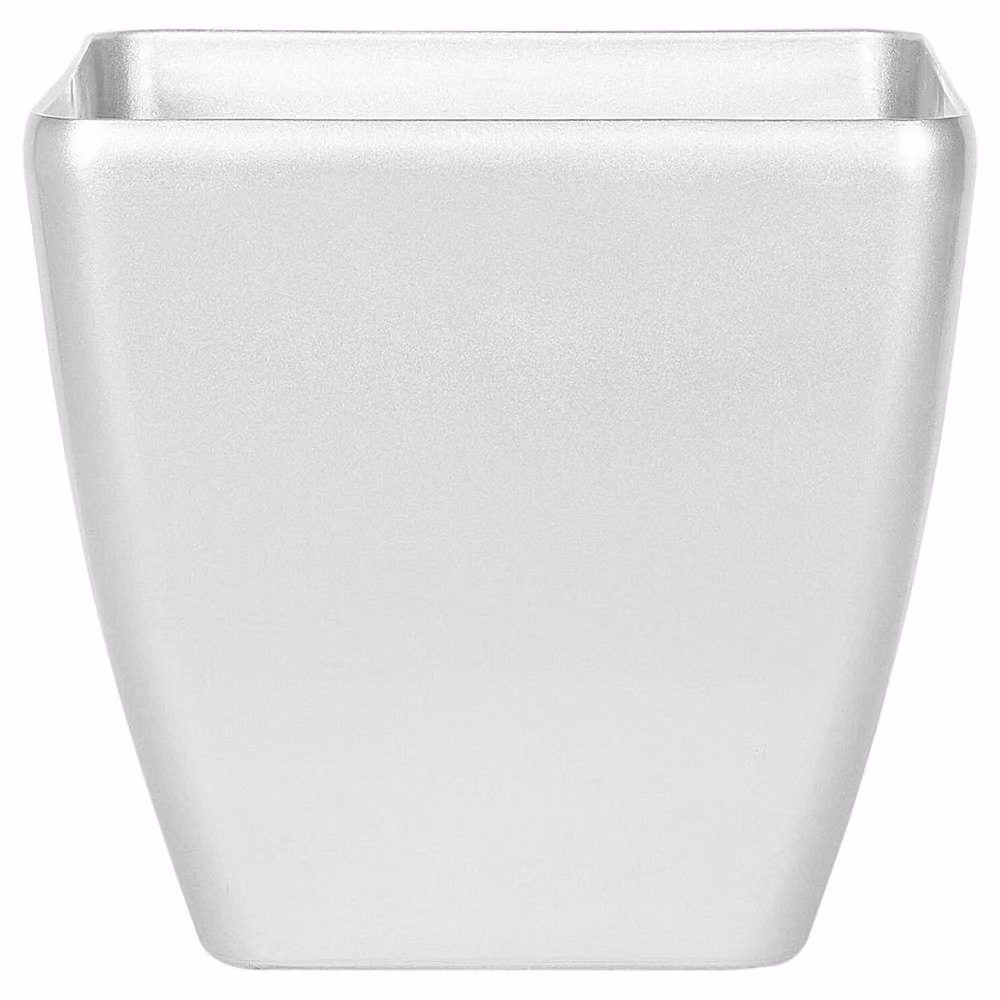 Wyld and Coco Silver Fibre Clay Square Planter Pot, W/D/H: 35.0 x 34.0 x 34.0 cm – 2