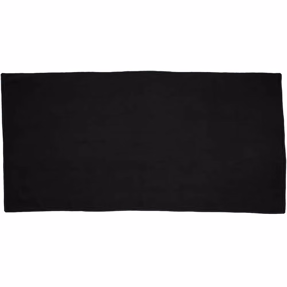 Towel City Black Microfibre Guest Towel with Border – 2