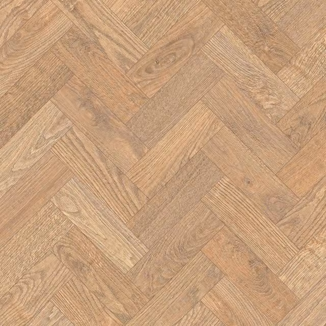 HolPa Wood Effect Luxury Vinyl Tile Planks in Brown, Covers 3.763sqm – 1