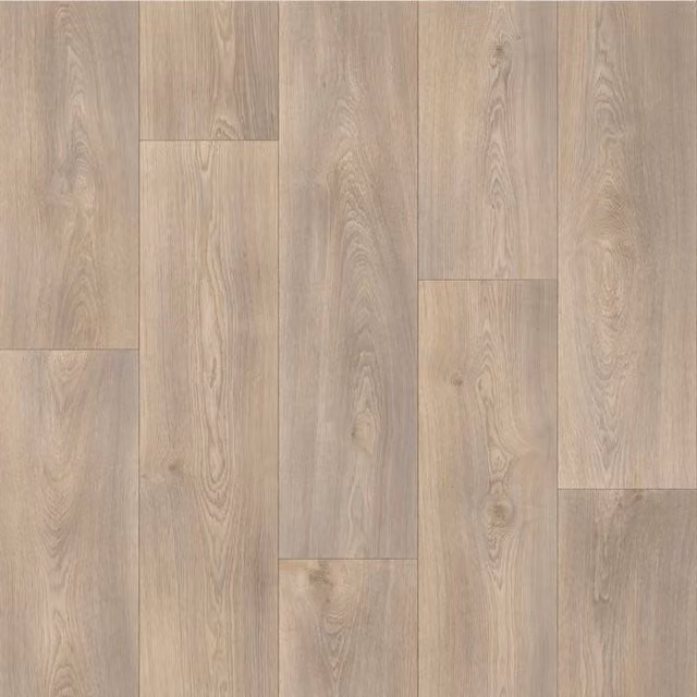 Lotus Brown Wood Look Sheet Vinyl Flooring, 3.8mm Thickness, W: 200 cm x L: 400 cm