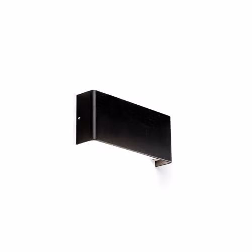 Netlighting Nash Modern Integrated LED Up and Down Wall Light, Black, 3000K