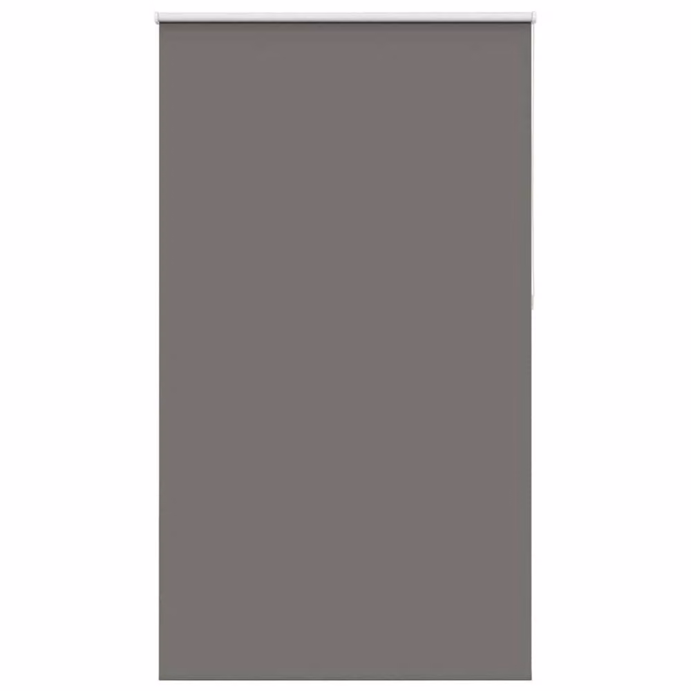 Berkfield Home Grey Blackout Roller Blind, Thermal Insulating Polyester, W: 140 cm, H: 230 cm – 2