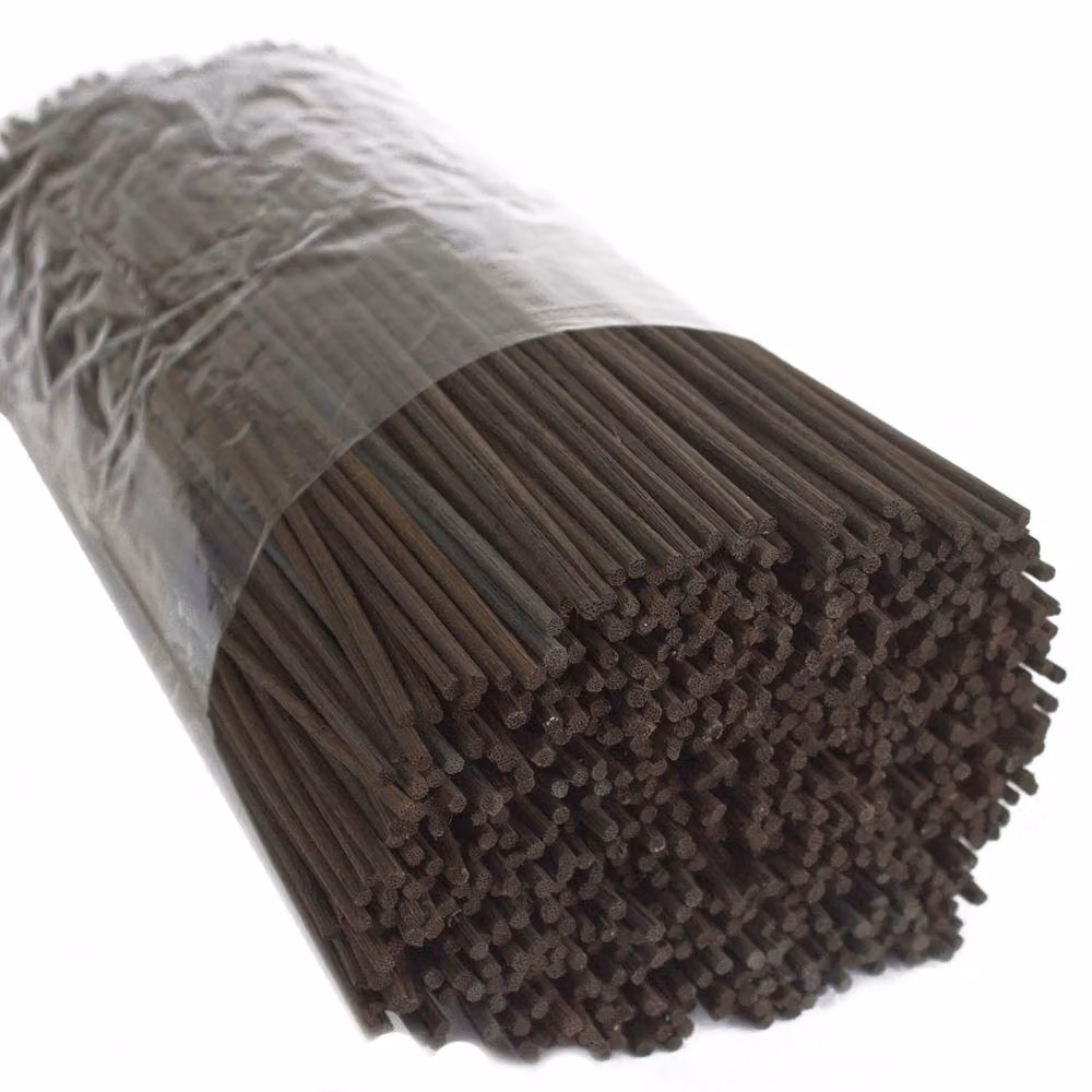 KDMD Black Rattan Reed Diffuser Sticks, 500 g, Length: 25 cm, Diameter: 0.3 cm – 2