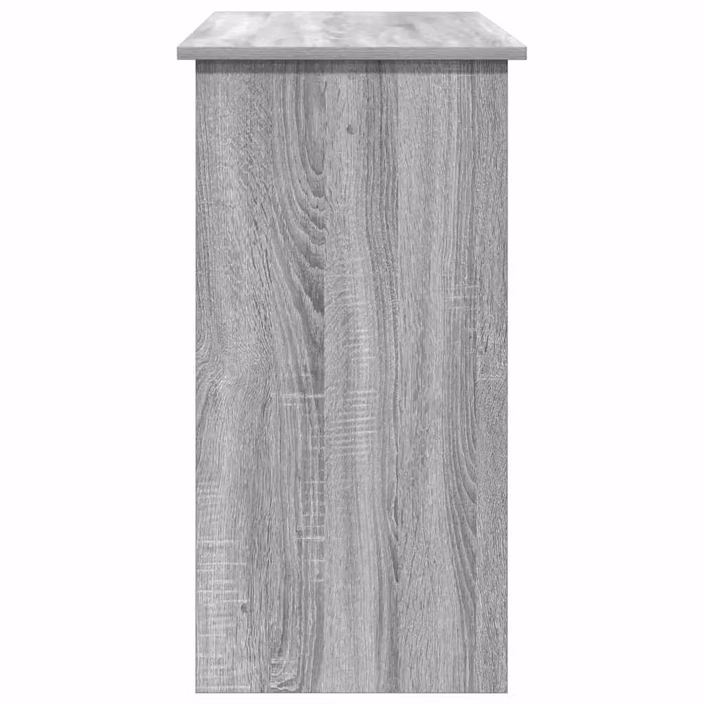 Berkfield Grey Sonoma Writing Desk, W/D/H: 80 x 40 x 75 cm – 4