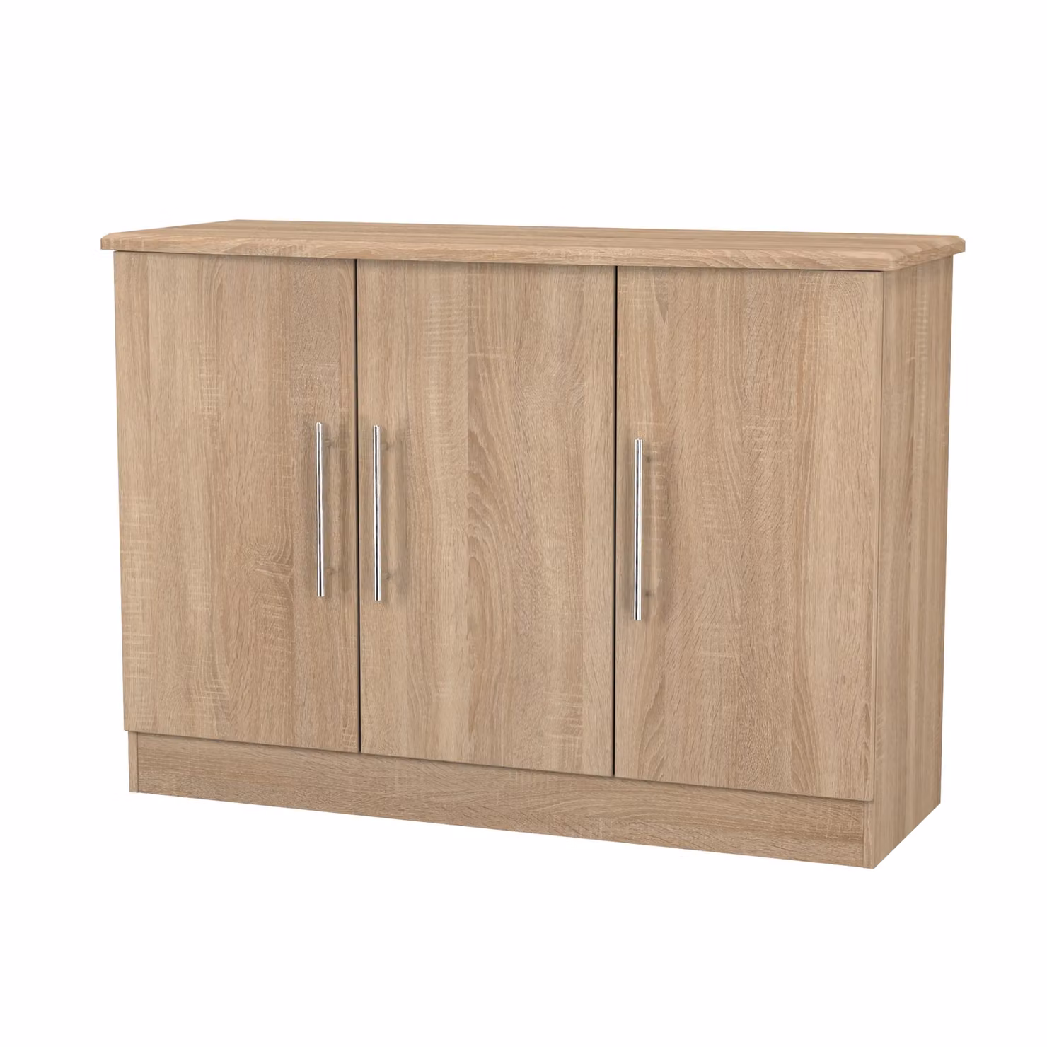 Ready Assembled 2 U Carlton 3 Door Sideboard in Light Oak – 2