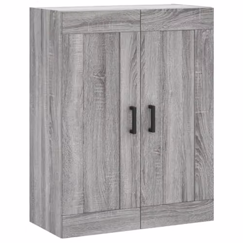 vidaXL Wall Mounted Cabinet in Grey, W/D/H: 69.5 x 34 x 90 cm – 1