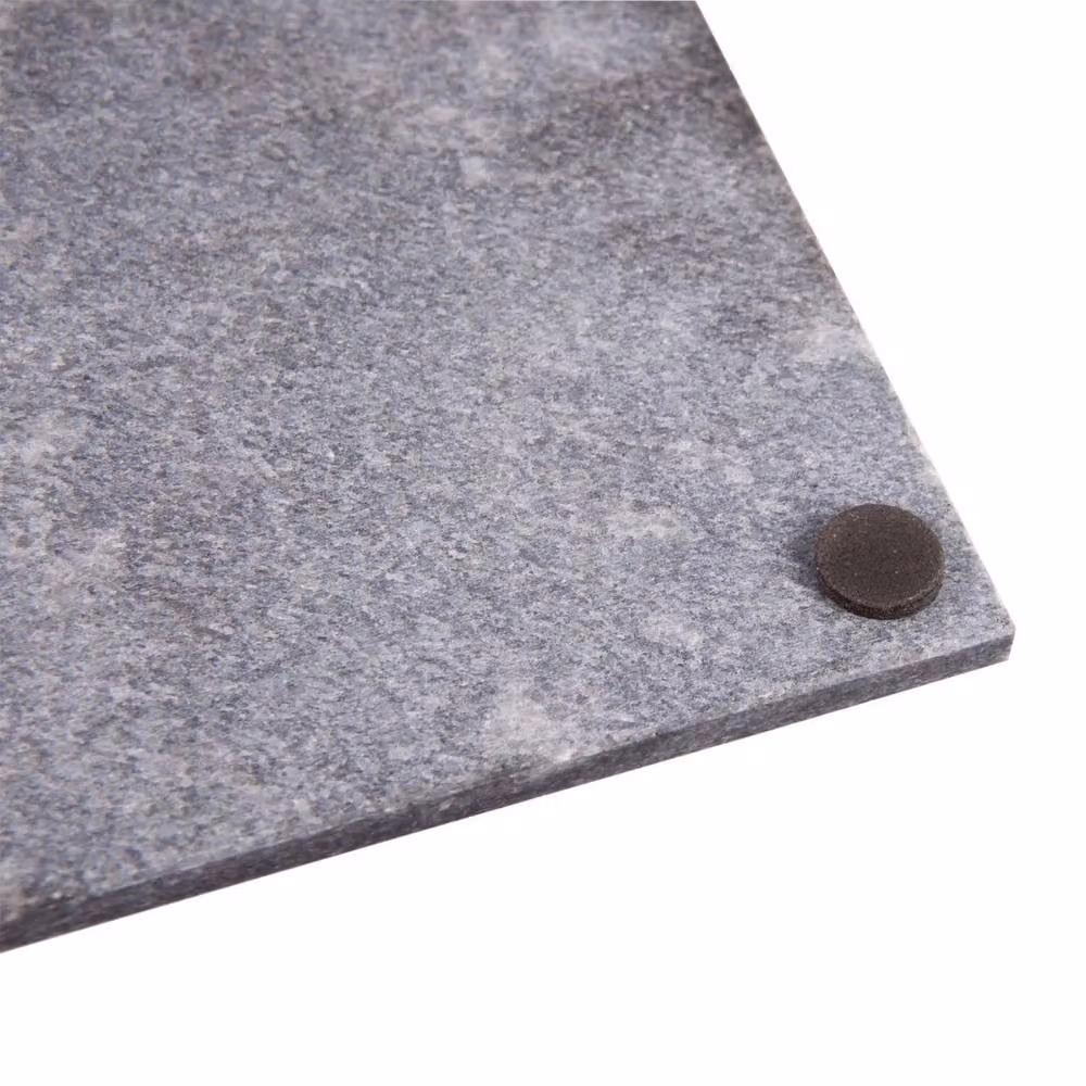 Argon Tableware Black Marble Rectangular Chopping Board with Non-Slip Feet, W: 30 cm, D: 20 cm – 3