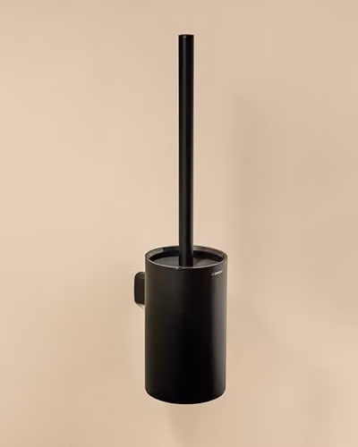 COSMIC Architect Sp Wall-Mounted Bathroom Brush and Holder in Matte Black Metal – 2
