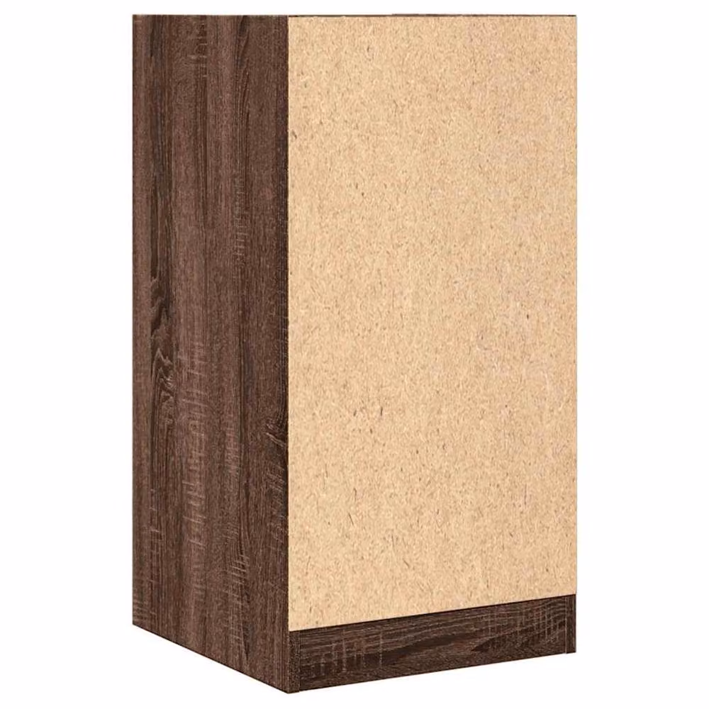 Berkfield Home Elegant Apothecary Cabinet in Brown Oak, W: 40 cm, D: 41 cm, H: 77.5 cm – 5