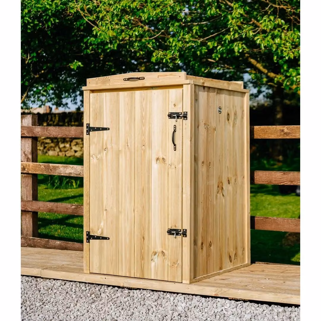 Buttercup Farm Chatburn 2 Box Store in Brown Timber, W: 120.0 cm, D: 80.4 cm, H: 43.0 cm – 2