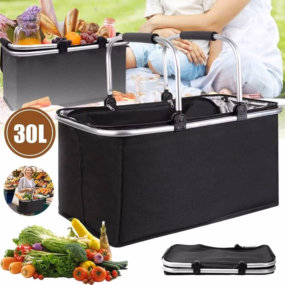 Kelvenix 30L Extra Large Cooling Cooler Bag in Black – 4