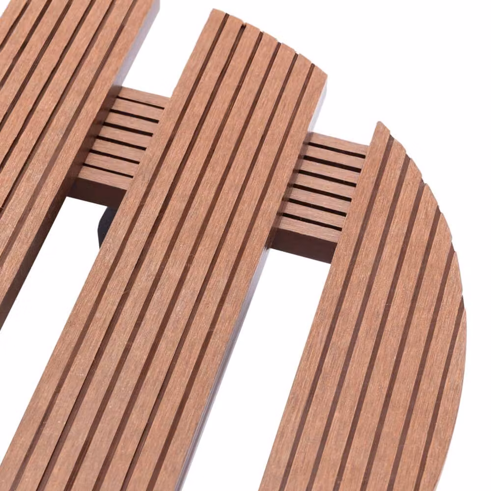 Berkfield Home Plant Trolleys, 4 Piece Set, Brown, W/D/H: 30 x 30 x 7.5 cm – 4