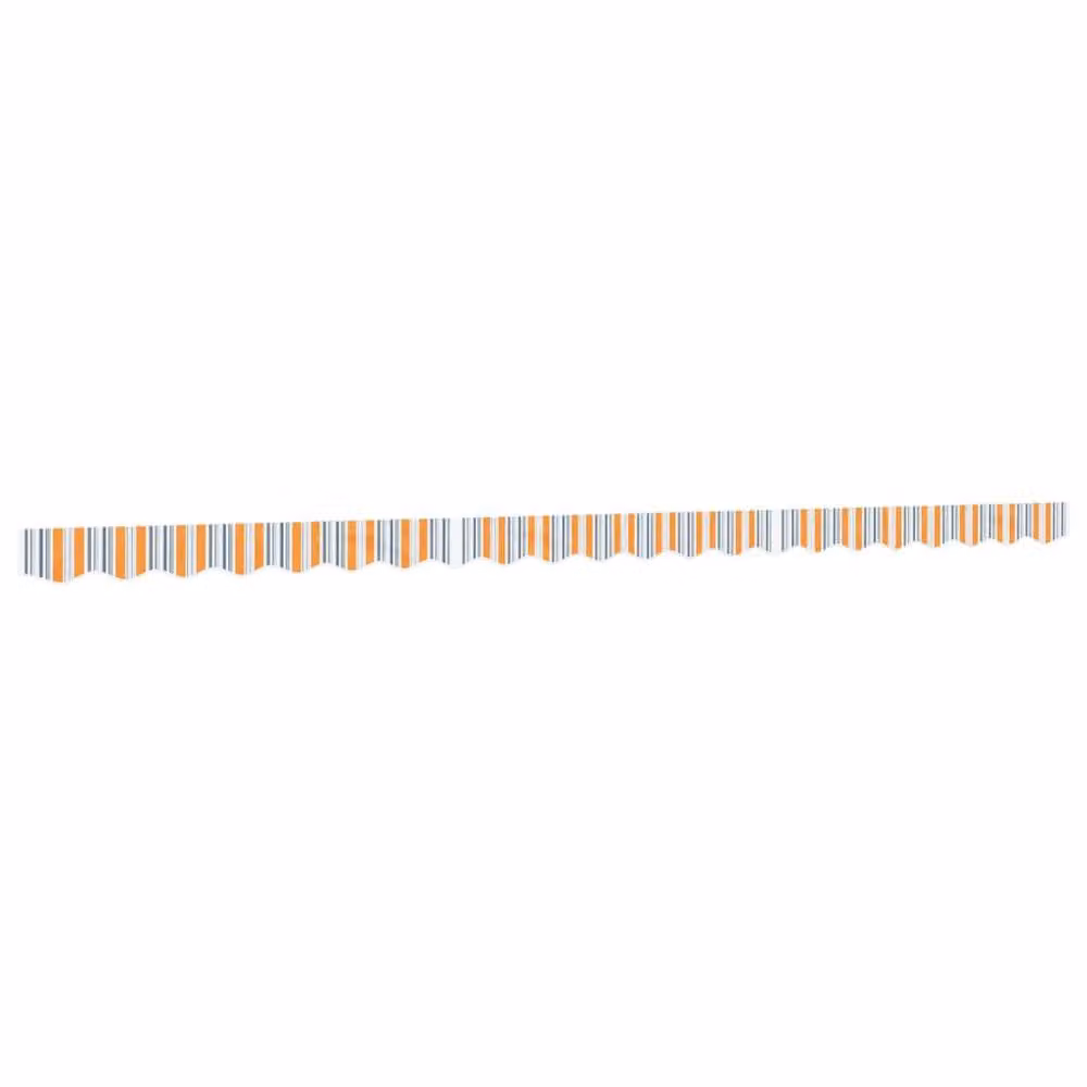 Berkfield Home Replacement Awning Valance Fabric in Multicolour Stripe, 5 m – 2