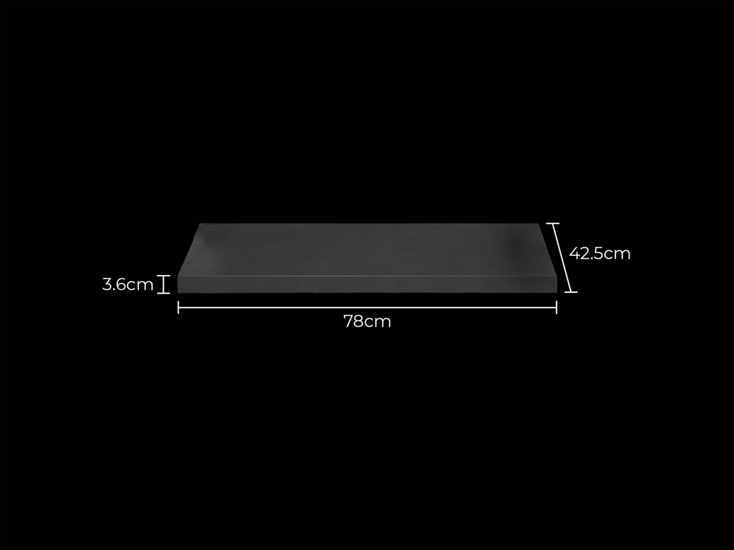 Acantha Hearth in Black Slate Venetian Plaster Effect – 3