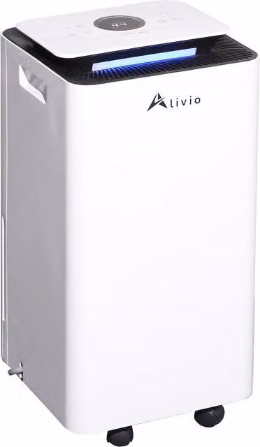 Alivio 10L Moisture Control Dehumidifier and Air Purifier in White