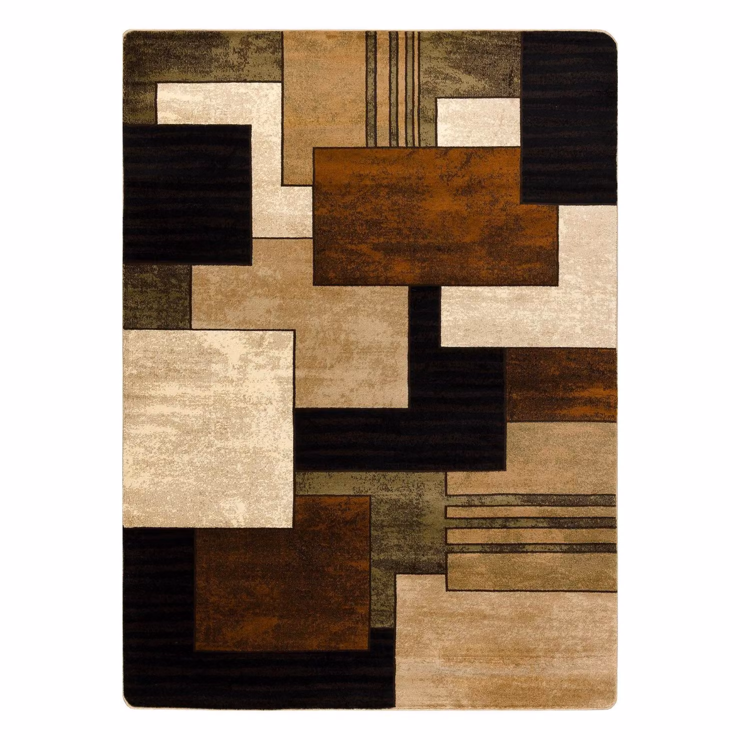 RugsX Vintage Royal Rug in Black and Multicolour, W: 250 cm, D: 350 cm – 2