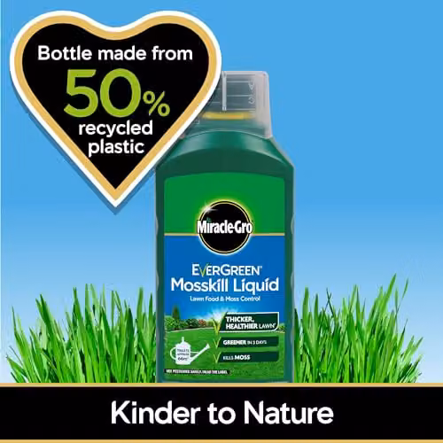 Miracle-Gro EverGreen Mosskill Liquid Concentrate Lawn Food and Moss Control for 66 m2 – 6