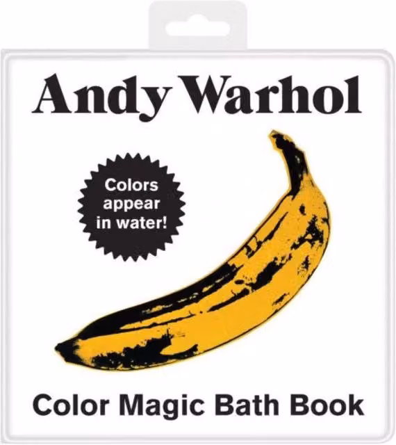 Mudpuppy Andy Warhol Colour Magic Bath Book, Multicolour