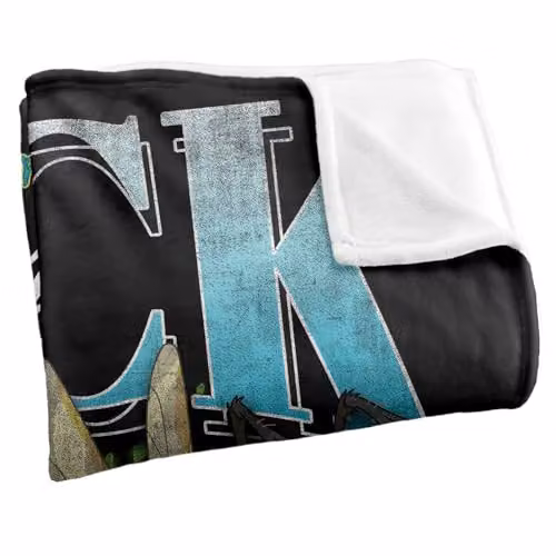 LOGOVISION Rick and Morty Rick Sanchez Homage Super Soft Fleece Throw Blanket, Multicolour, W: 152 cm, D: 127 cm – 2