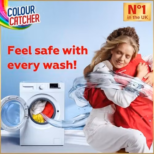 Dylon Colour Catcher Protection Sheets, White, 22 Sheets – 3