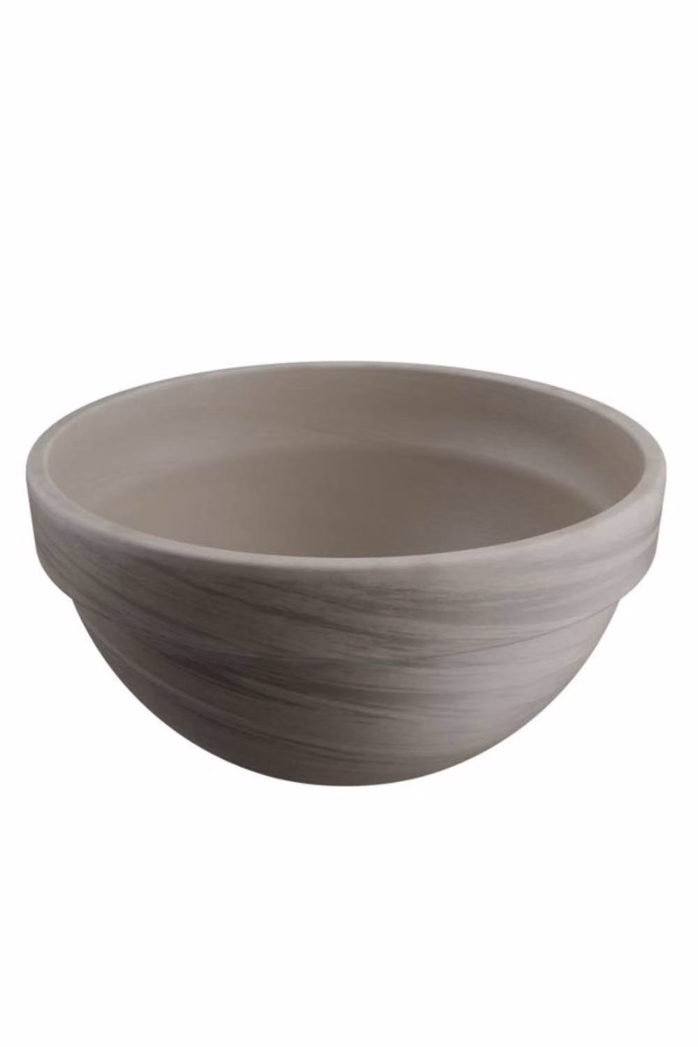 KDMD Levy Basalt Natural Terracotta Bowl, Grey, Height: 16 cm – 2