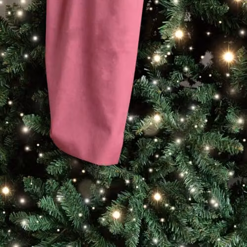 Melody Maison Extra Large Red Christmas Bow Tree Topper - W: 70 cm, H: 140 cm – 3