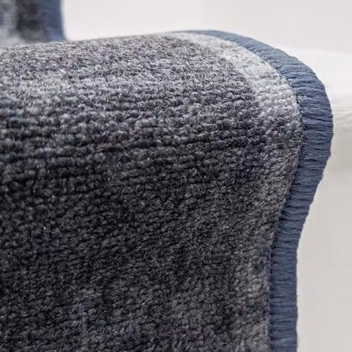 runrug Icona Hardwearing Stair Runner Rug in Graphite Grey, W: 100 cm x L: 600 cm – 4