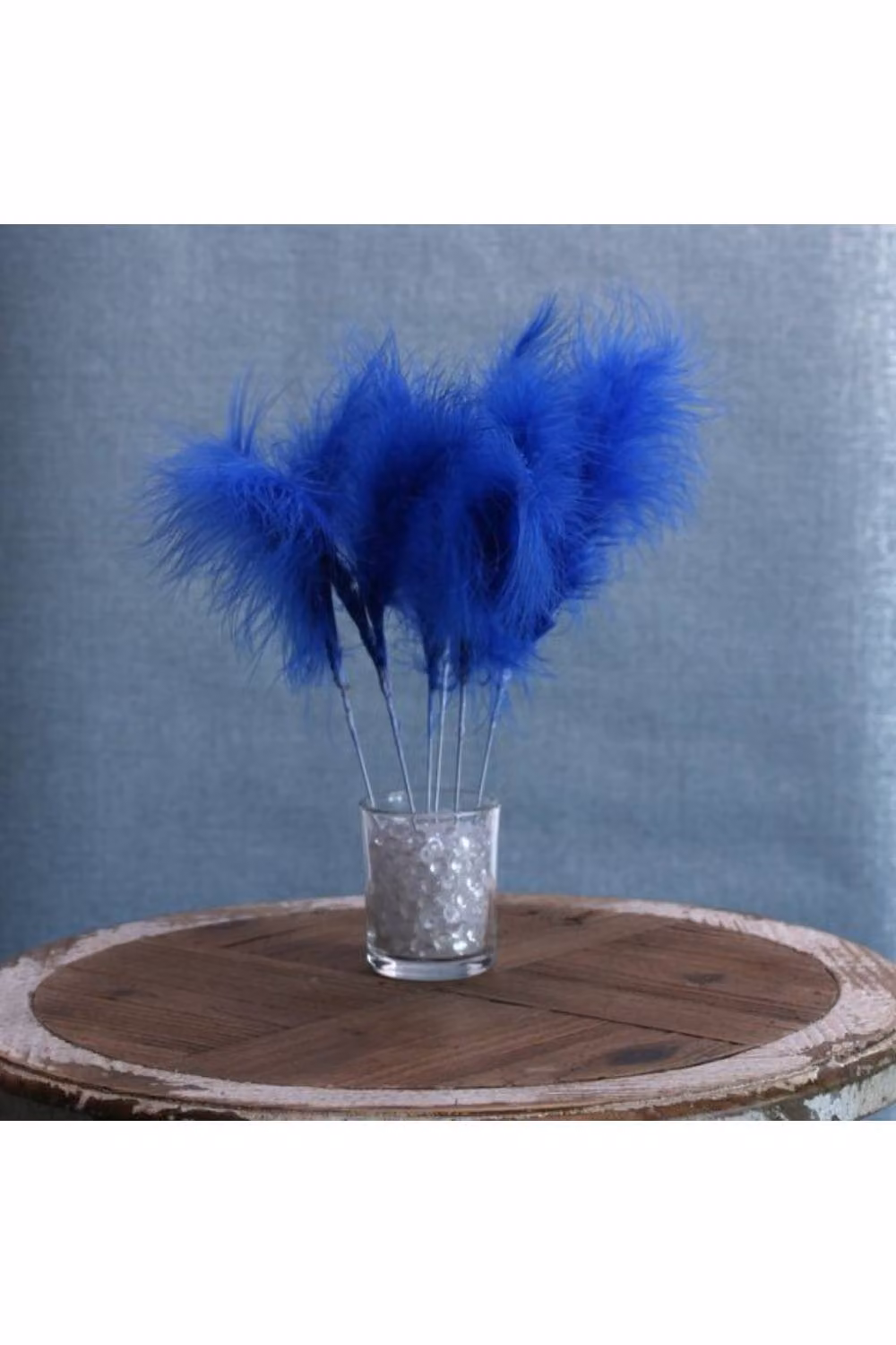 KDMD Royal Blue Fluff Feathers Bunch, 36 Pack – 2