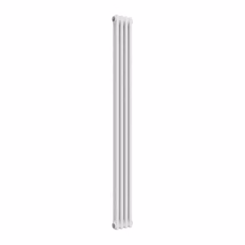 Reina Classico 2 Column Designer Radiator, White, H: 180 cm x W: 20 cm