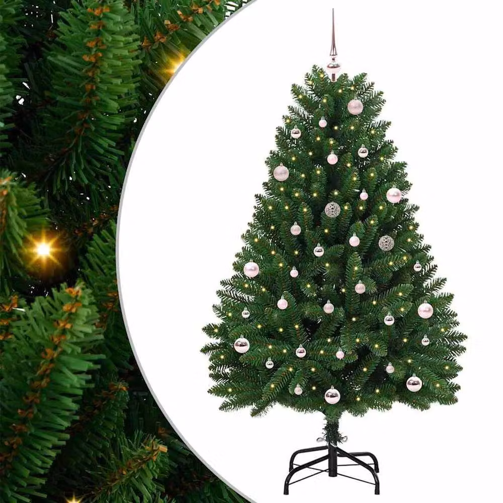 Berkfield Home Elegant Artificial Christmas Tree in Green, Height: 150 cm – 2