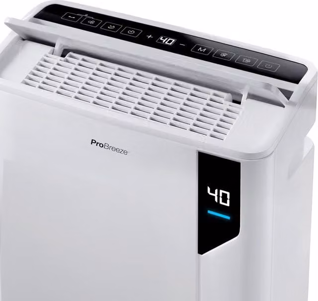 Pro Breeze 20L Premium Dehumidifier with Special Laundry Mode, White – 1