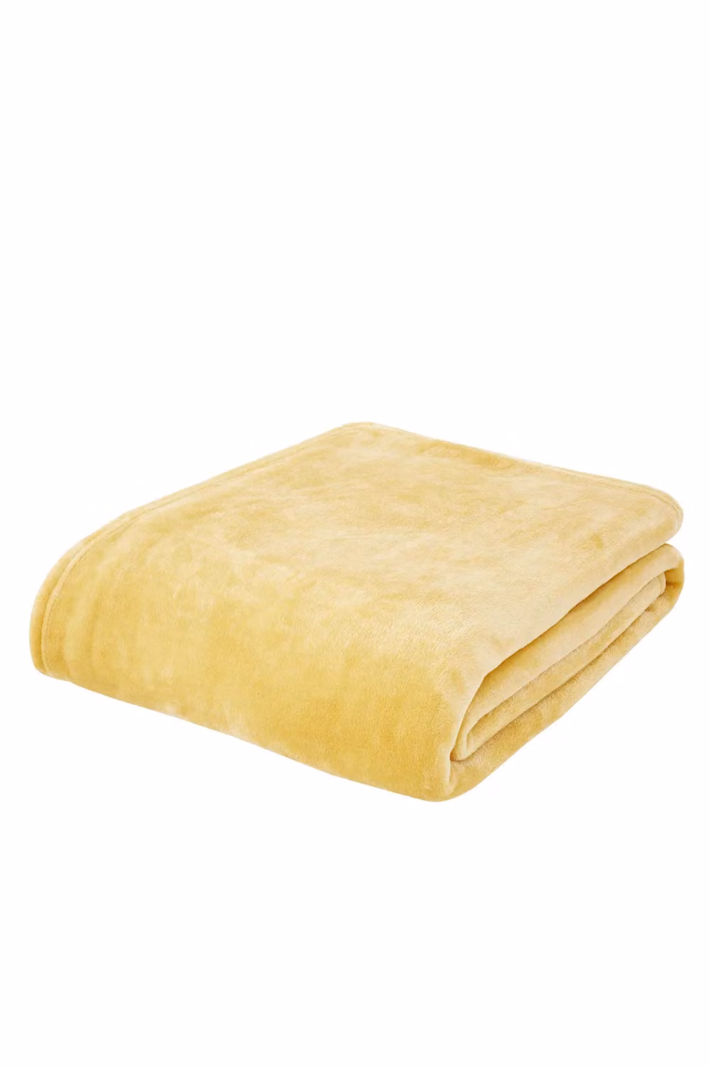 Catherine Lansfield Yellow Blanket W: 200 cm, D: 240 cm – 2