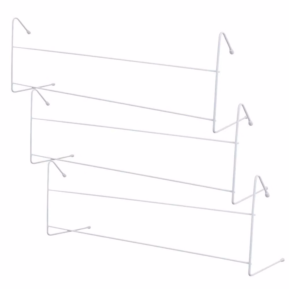 FLAVORA 3 Pack of 2 Bar Radiator Airer Clothes Drying Racks in White – 2