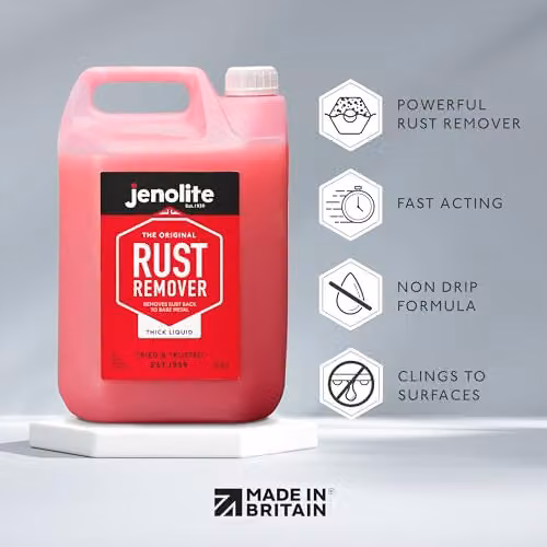 JENOLITE Fast Acting Thixotropic Rust Remover Thick Liquid, 5 l – 2