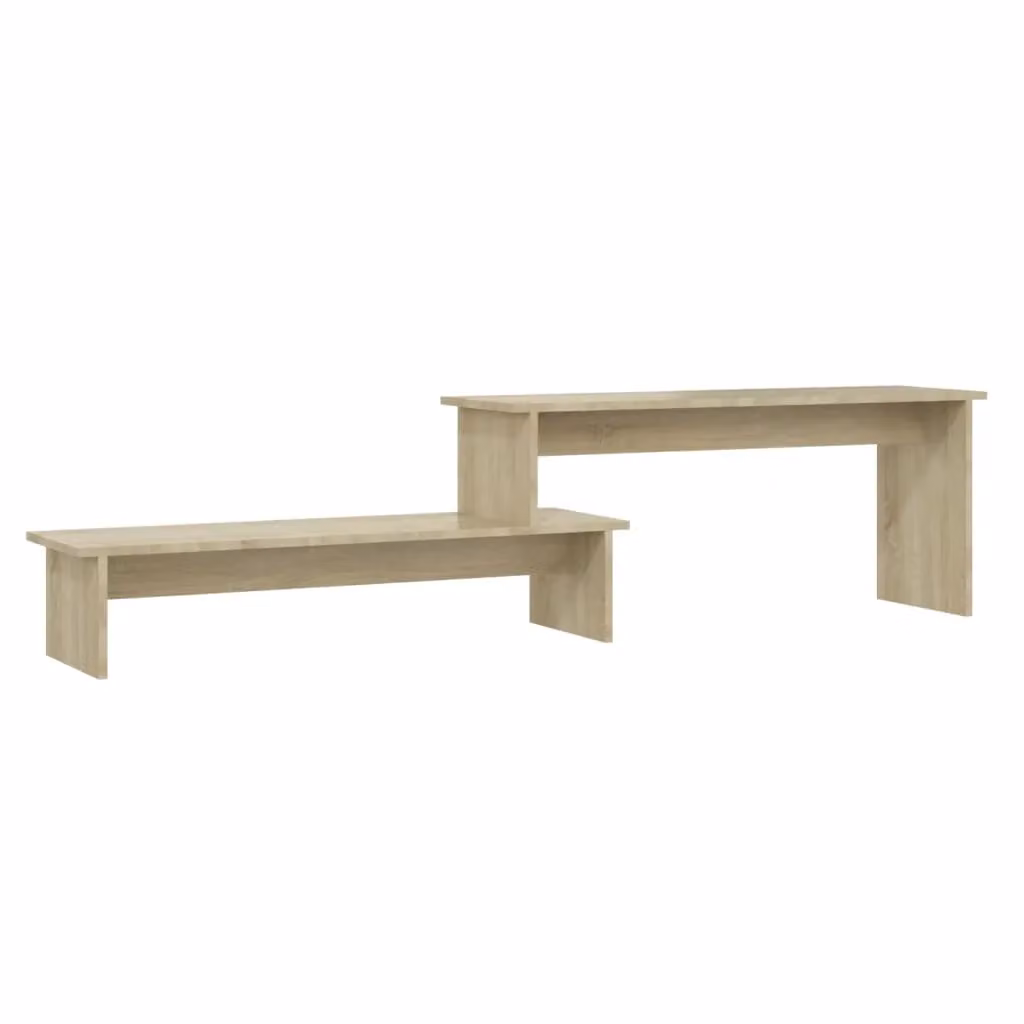 Berkfield Home Sonoma Oak TV Cabinet in Brown, W/D/H: 180 x 30 x 43 cm – 2