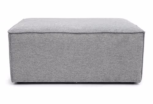 Abakus Direct Doris Basket Weave Footstool in Grey – 3