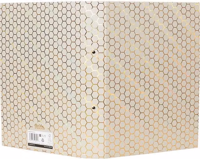 Pukka Haze A4 Ring Binder in Blue, Green and Gold