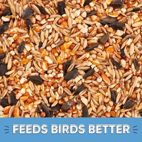Happy Beaks No Wheat Small Wild Bird Seed Mix High Energy Garden Bird Food, 28kg – 2