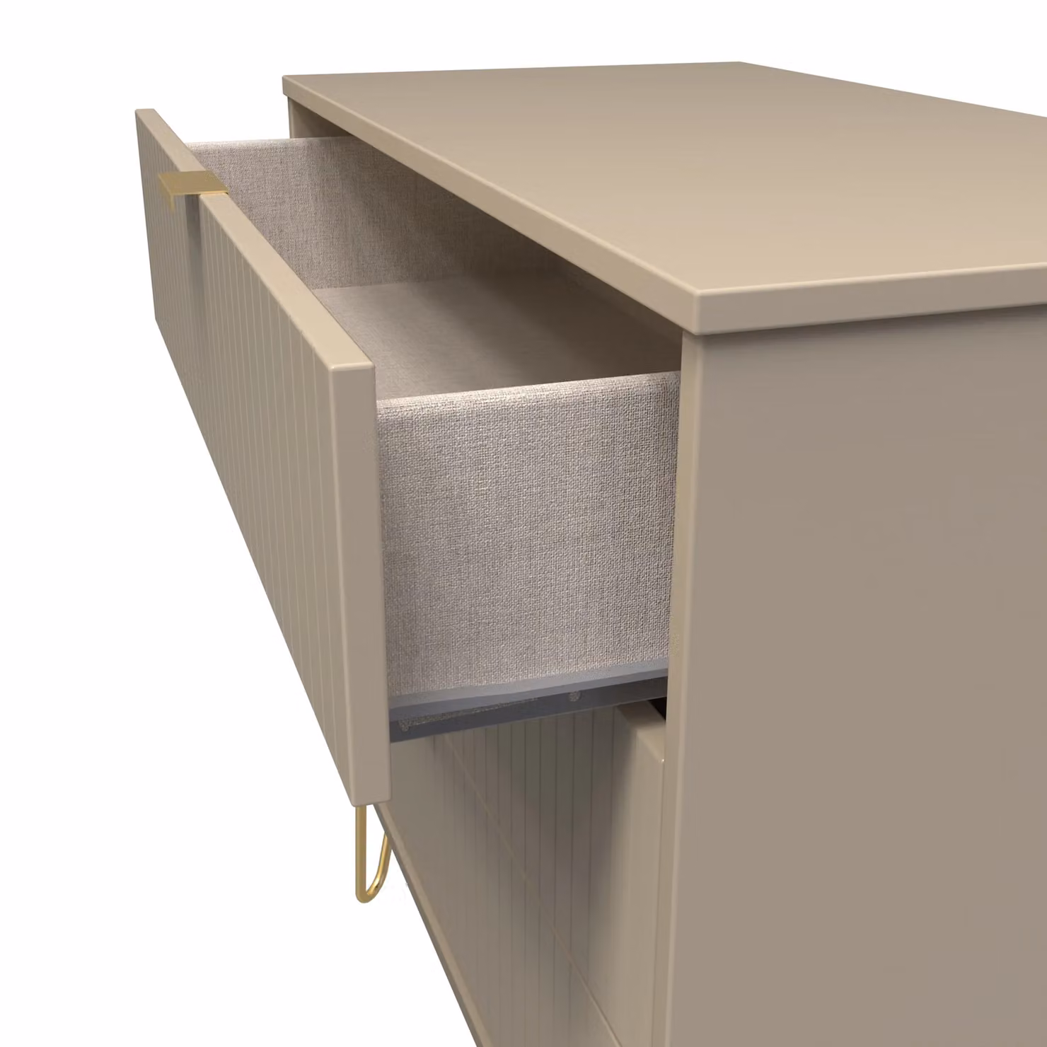 Ready Assembled 2 U Bexley 3 Drawer Chest in Light Brown – 2