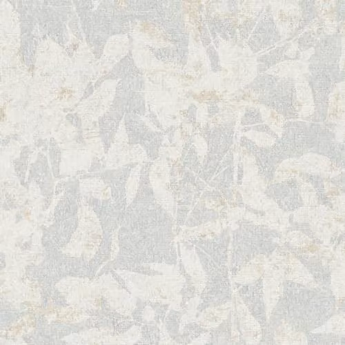 Erismann Gentle 10435-10 Non-Woven Floral Botanical Wallpaper, Grey – 1