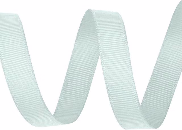 Neel Blue Solid Polyester Grosgrain Ribbon, 15 mm x 10 m