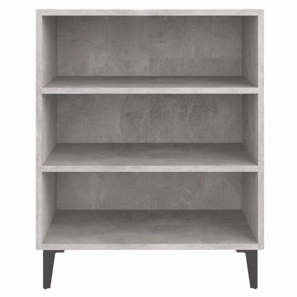 Berkfield Home Industrial Sideboard in Concrete Grey, W/D/H: 57 x 35 x 70 cm – 3