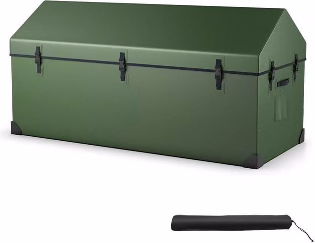 Kelvenix Waterproof Green Outdoor Garden Storage Box