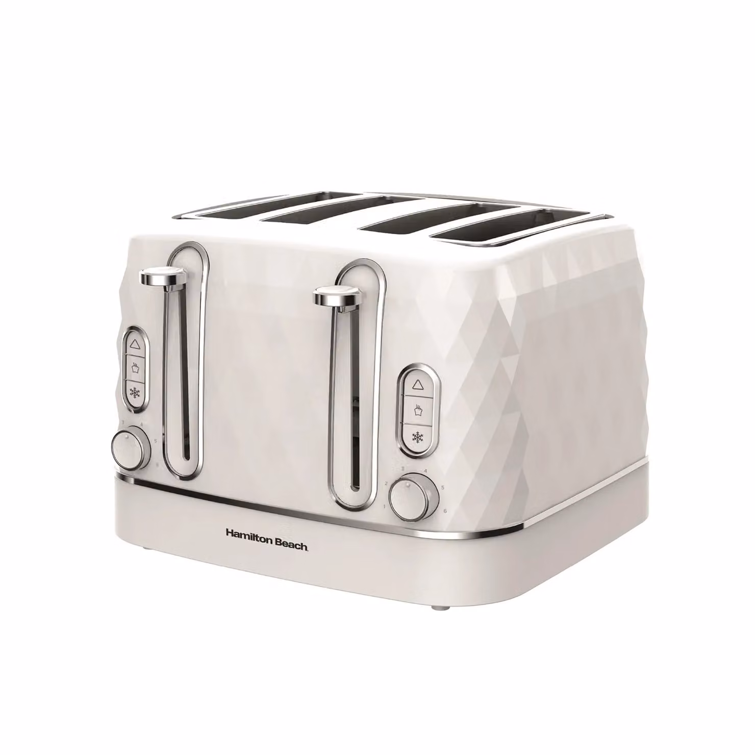 Hamilton Beach Diamond 4 Slice Toaster in White – 2