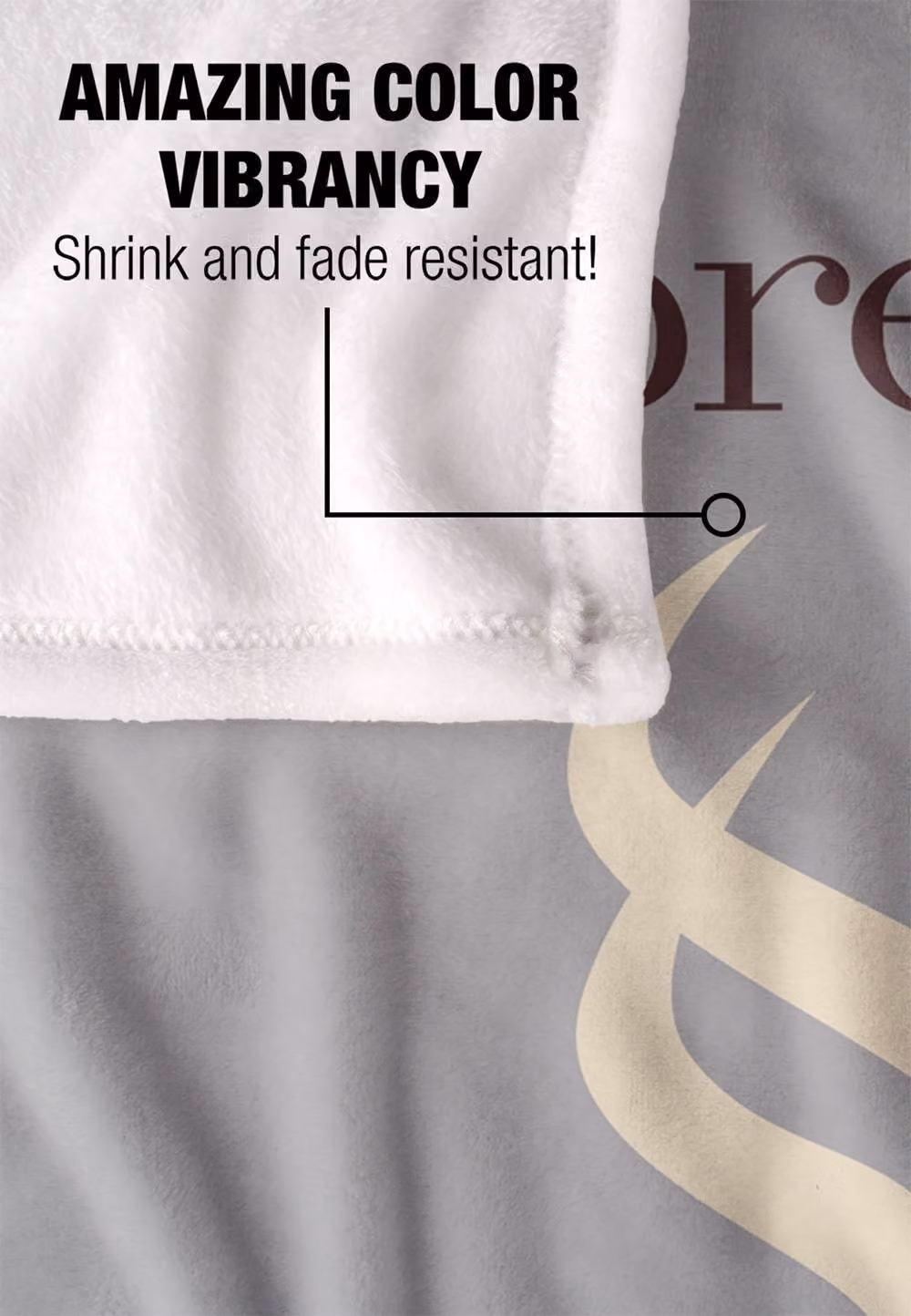Warner Brothers Gilmore Girls Coffee Silky Touch Super Soft White Throw Blanket W: 152 cm, D: 127 cm – 3
