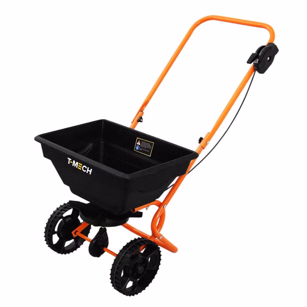 Monstershop Manual Rotary Spreader and 50cm Lawn Leveller in Orange – 3